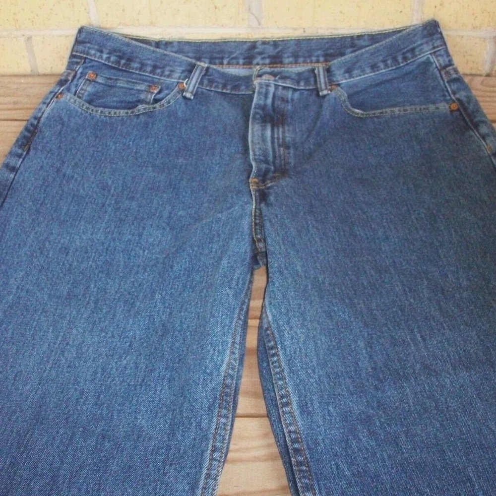 Levi Strauss 550 W38 L 36 Denim Jeans Relaxed Straight